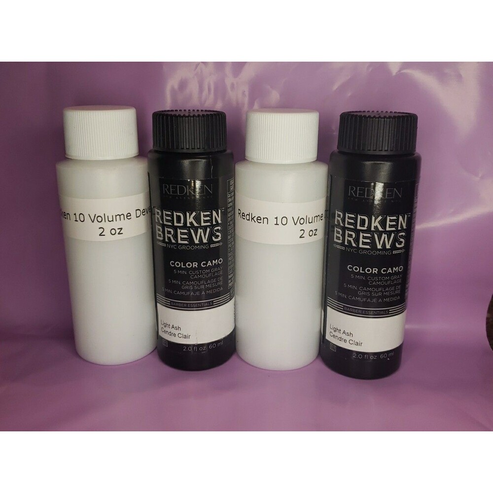 Redken Brews Camo Light Ash Set X 2. Fast Ship - Salon Direct!
